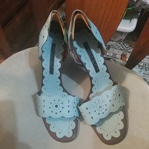 Beautiful heels by Laundry pretty blue